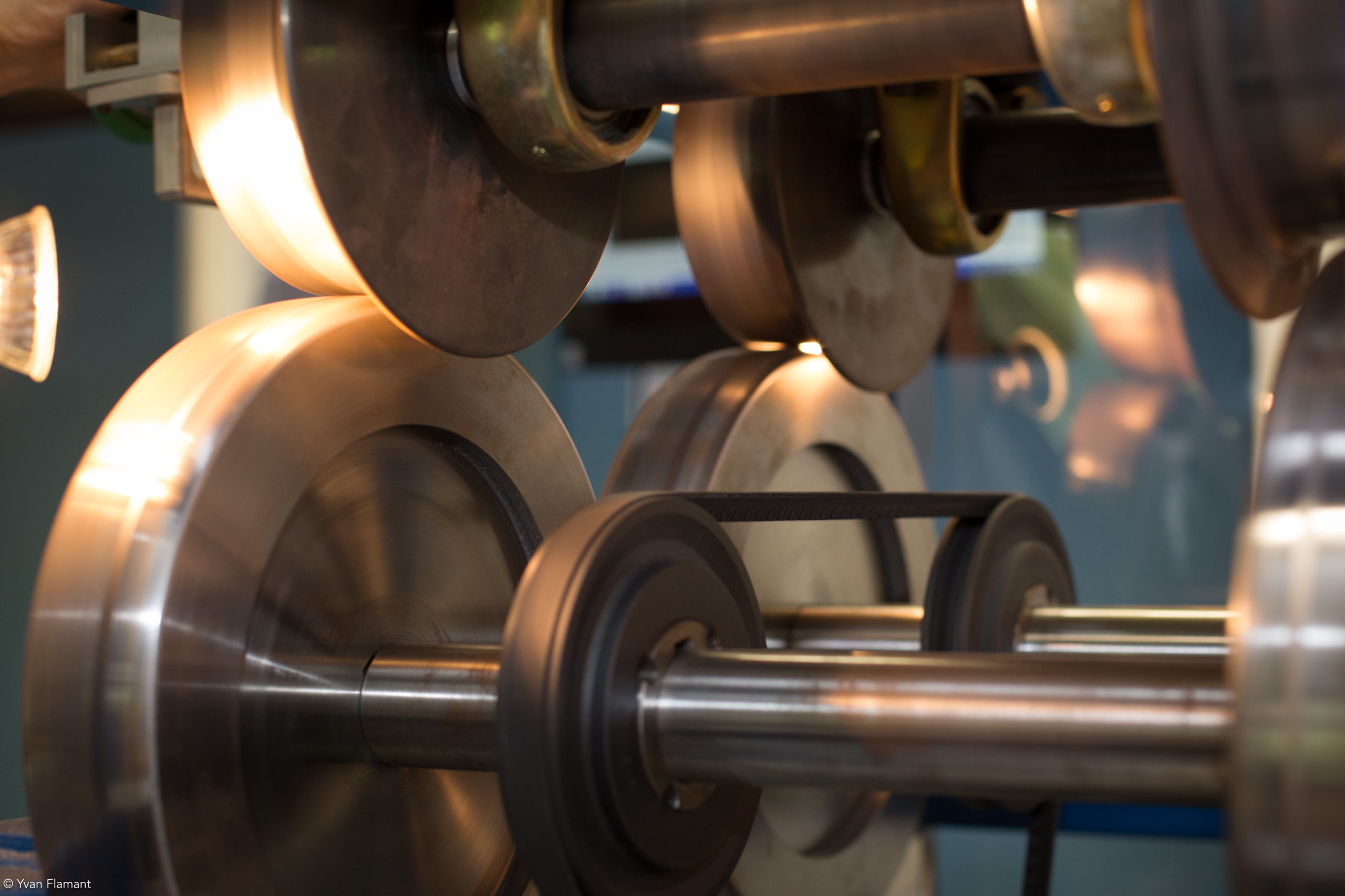 Inside view of the bogie